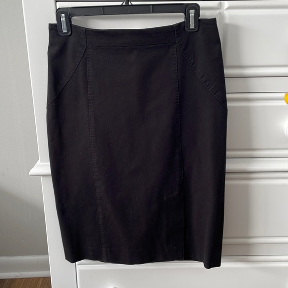 Banana Republic bistretch front slit pencil skirt - Picture 1 of 5